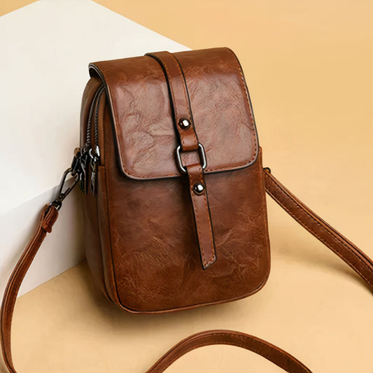 Hikiko | Vintage Weiche Leder Umhängetasche