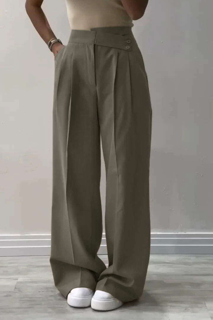 Hose mit asymmetrischem Bund – Stilvoll & Bequem