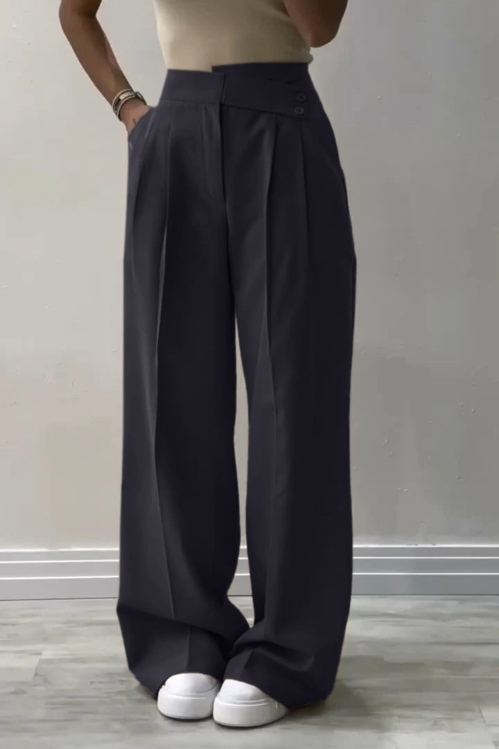 Hose mit asymmetrischem Bund – Stilvoll & Bequem