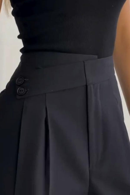 Hose mit asymmetrischem Bund – Stilvoll & Bequem