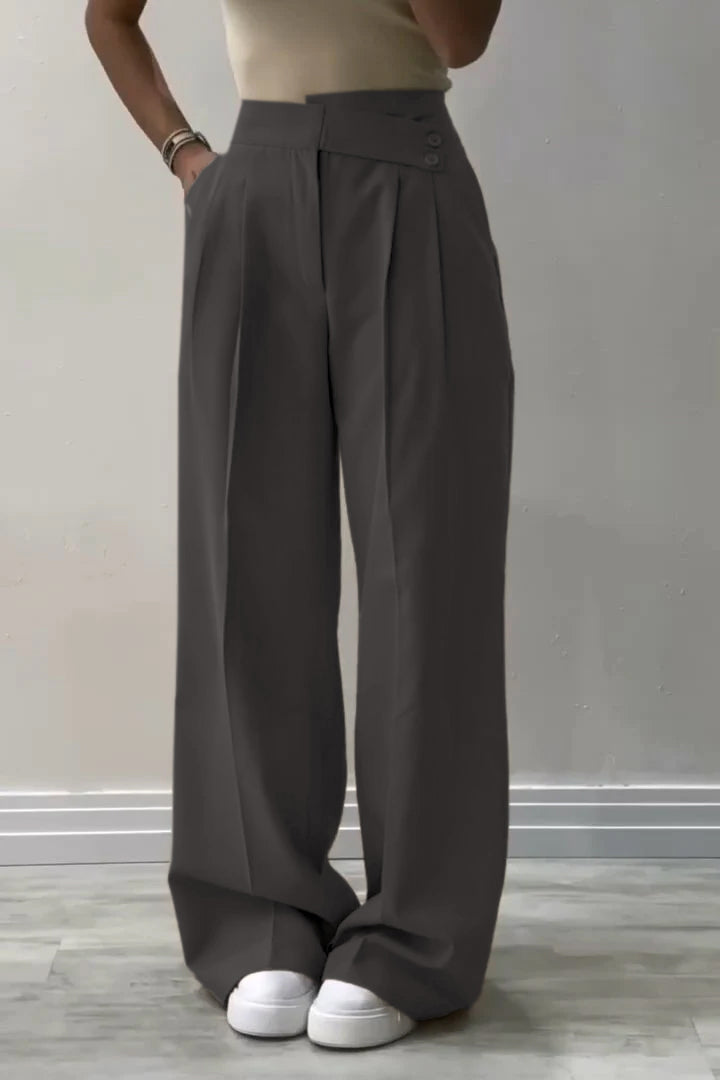 Hose mit asymmetrischem Bund – Stilvoll & Bequem
