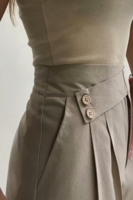 Hose mit asymmetrischem Bund – Stilvoll & Bequem