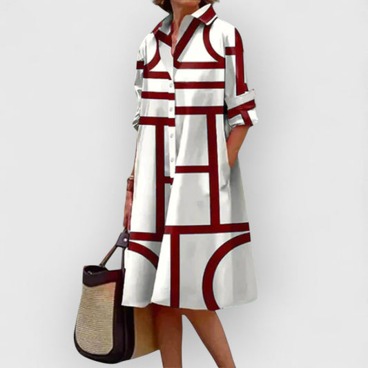 June | Premium Kleid mit Punkten