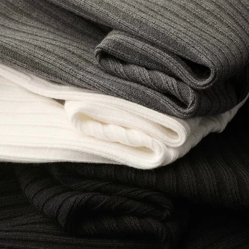 Klassischer Gerippter Reißverschluss-Pullover