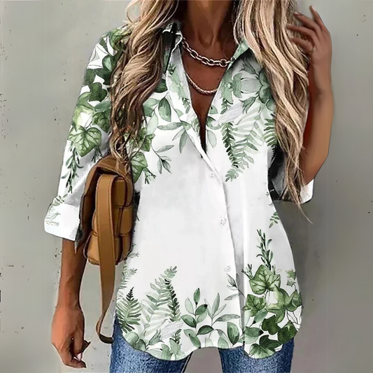 Leona | Florale Eleganzbluse