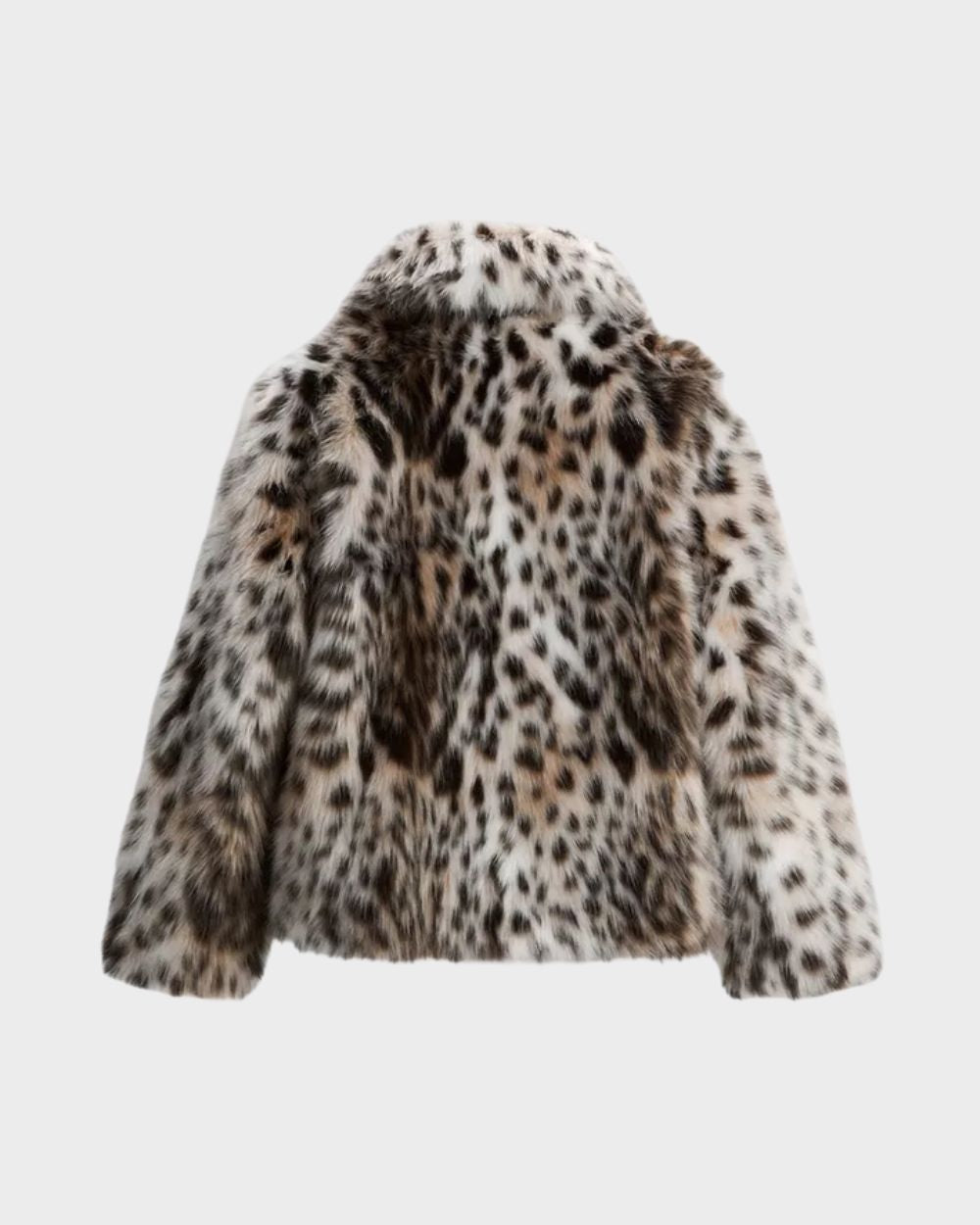 Leopard Faux-PelzMantel