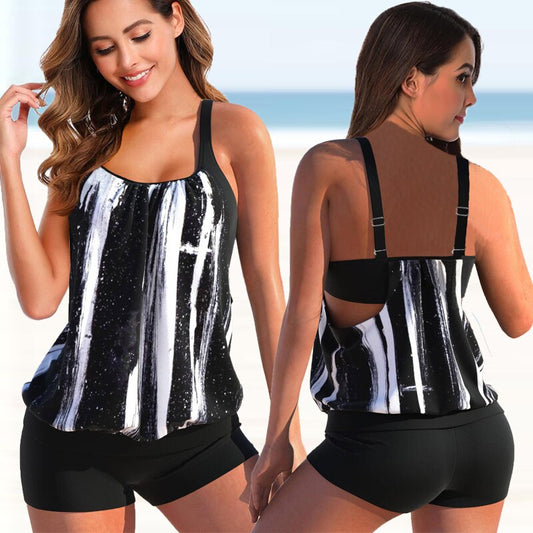 Lucy | Dehnbares Damen-Tankini-Set