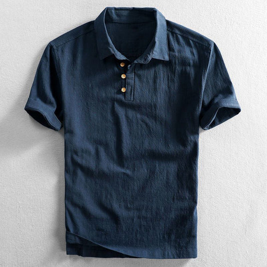 Massimo | Leinen Polo