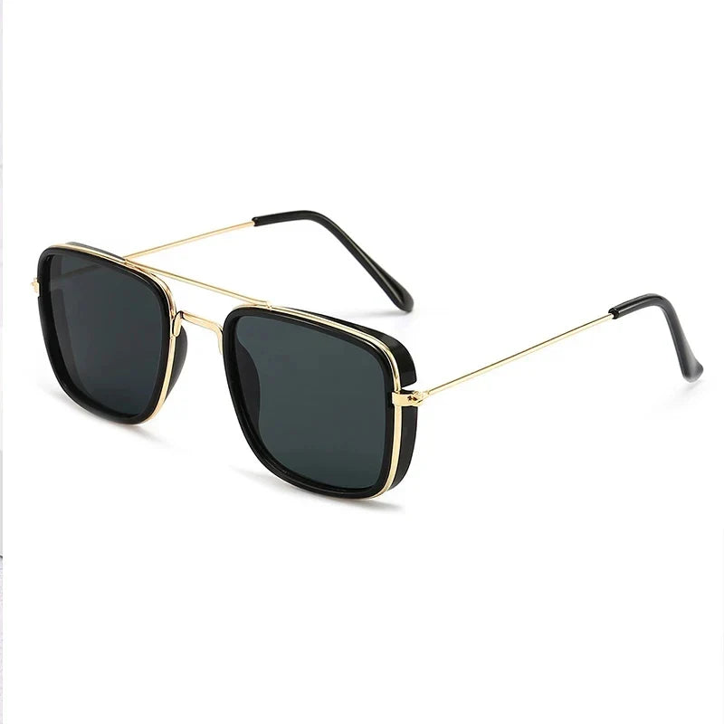 Nerio | Kleine Quadratische Retro Sonnenbrille