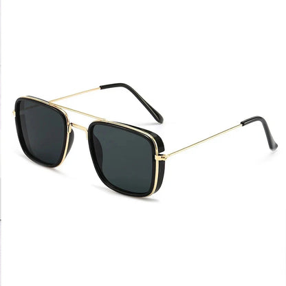 Nerio | Kleine Quadratische Retro Sonnenbrille