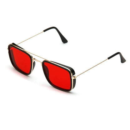 Nerio | Kleine Quadratische Retro Sonnenbrille