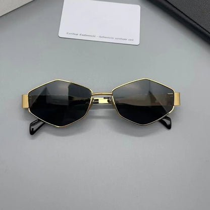 Nils | Polygonale Vintage Sonnenbrille Unisex