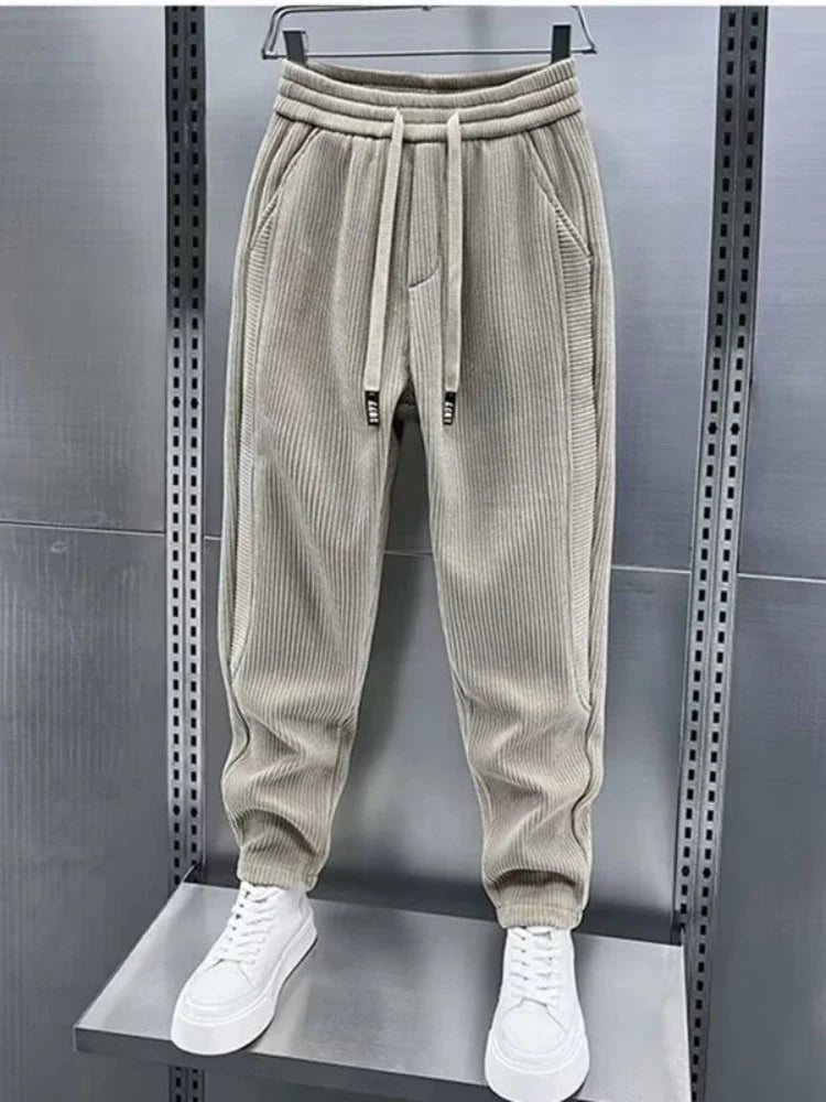 Revan | Trendy Hose im Rippen-Stil