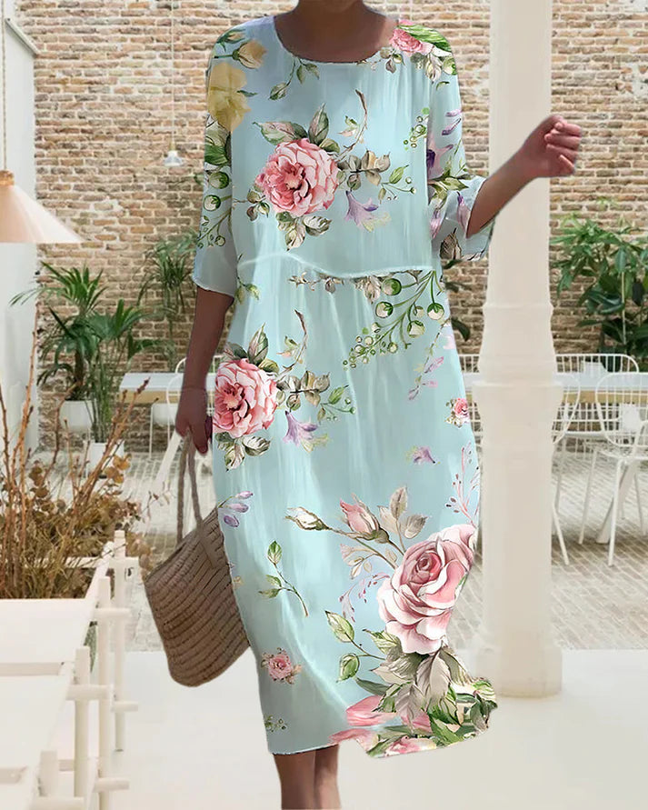 Rutha - Kleid mit Blumenmuster