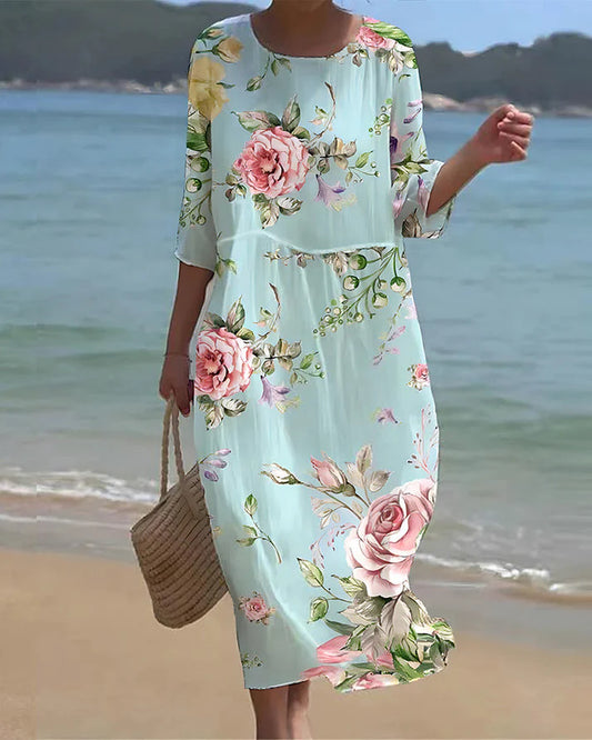 Rutha - Kleid mit Blumenmuster