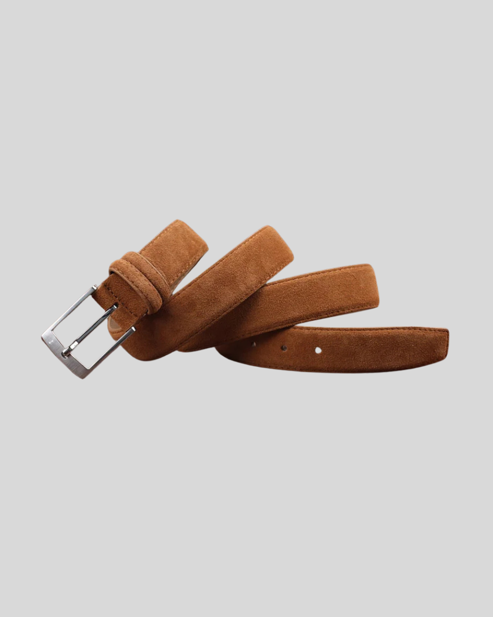 Sandro | Wildleder Gürtel – Khaki