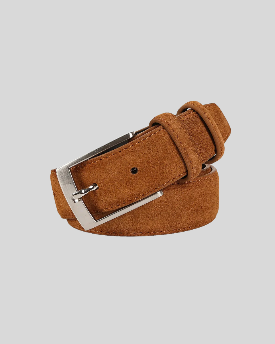 Sandro | Wildleder Gürtel – Khaki