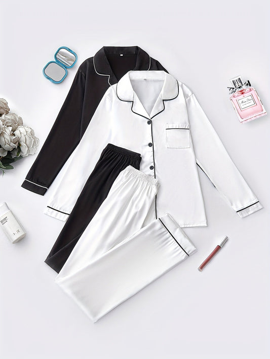 Selene | Satin-Pyjama-Set
