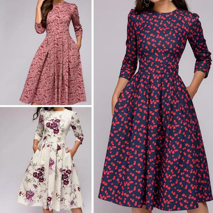 Siby – florales Kleid