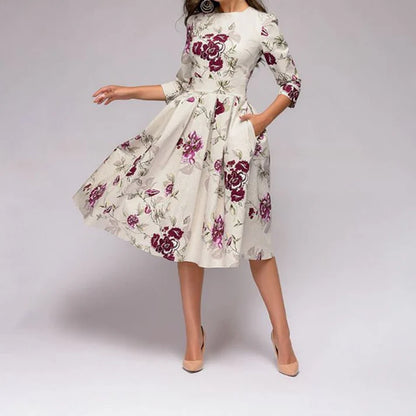 Siby – florales Kleid