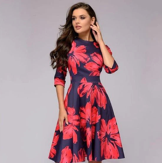 Siby – florales Kleid
