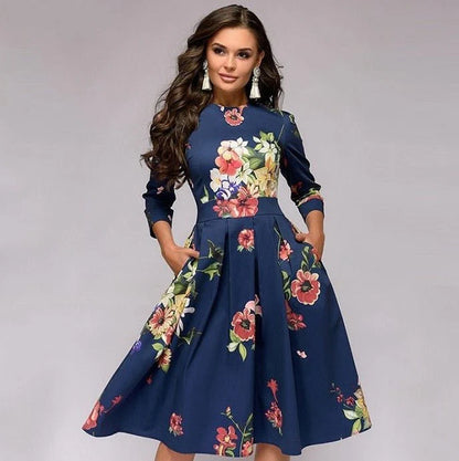 Siby – florales Kleid