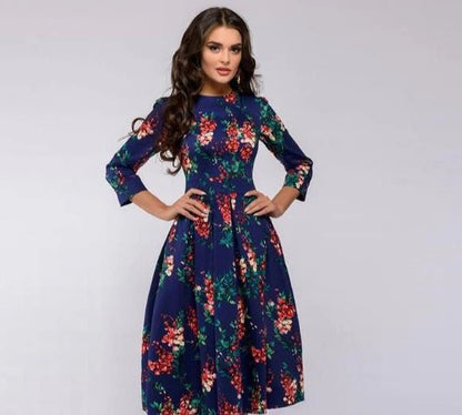 Siby – florales Kleid