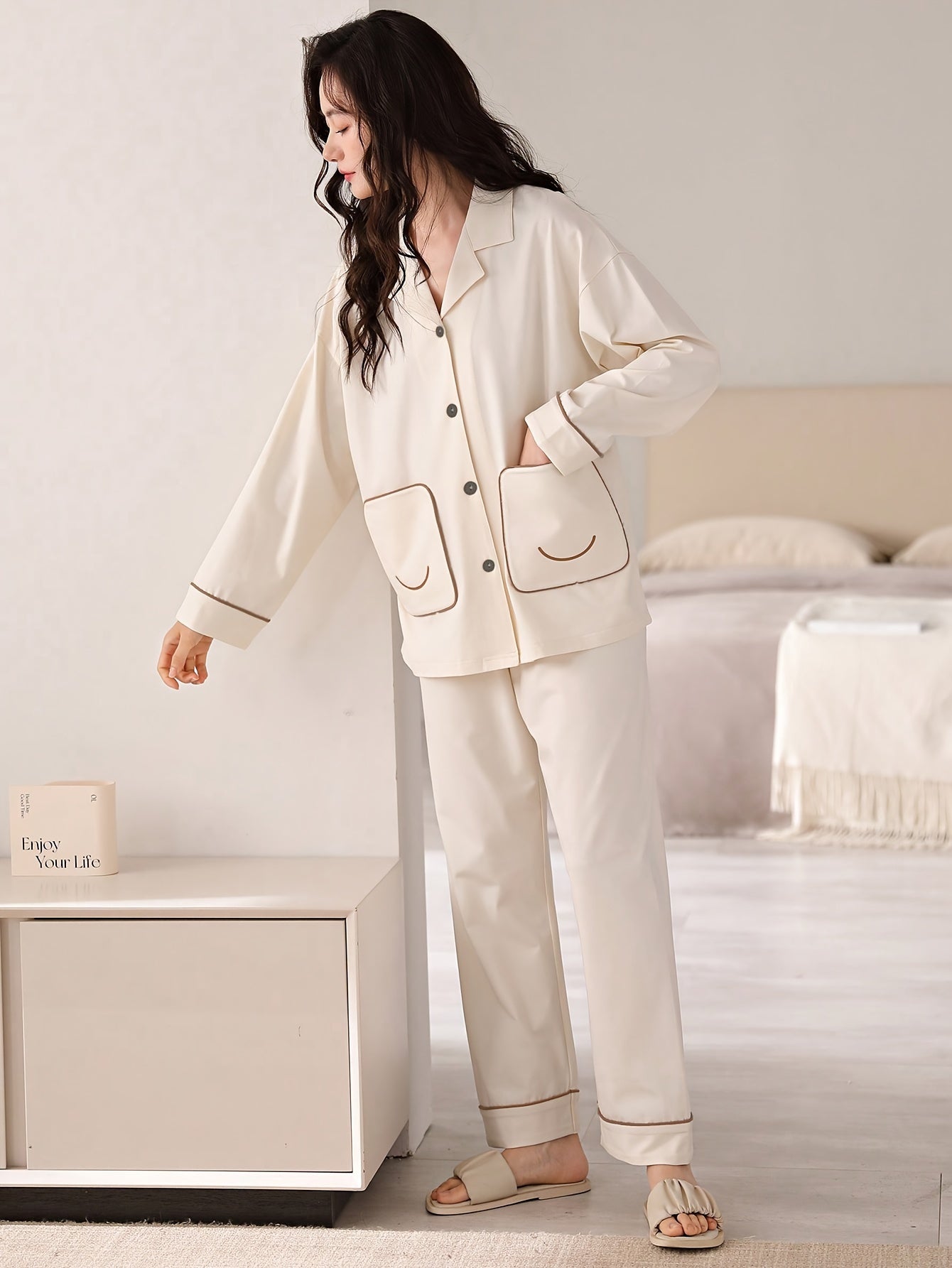 Sophie | Gestreiftes Pyjama-Set für Paare