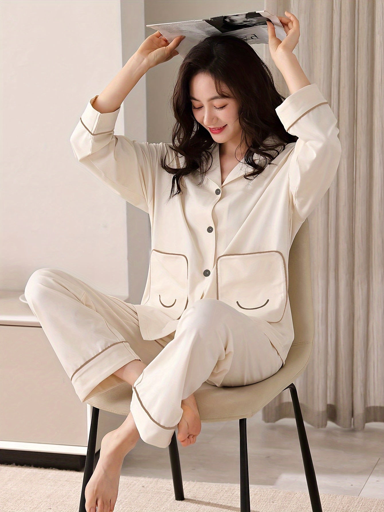 Sophie | Gestreiftes Pyjama-Set für Paare