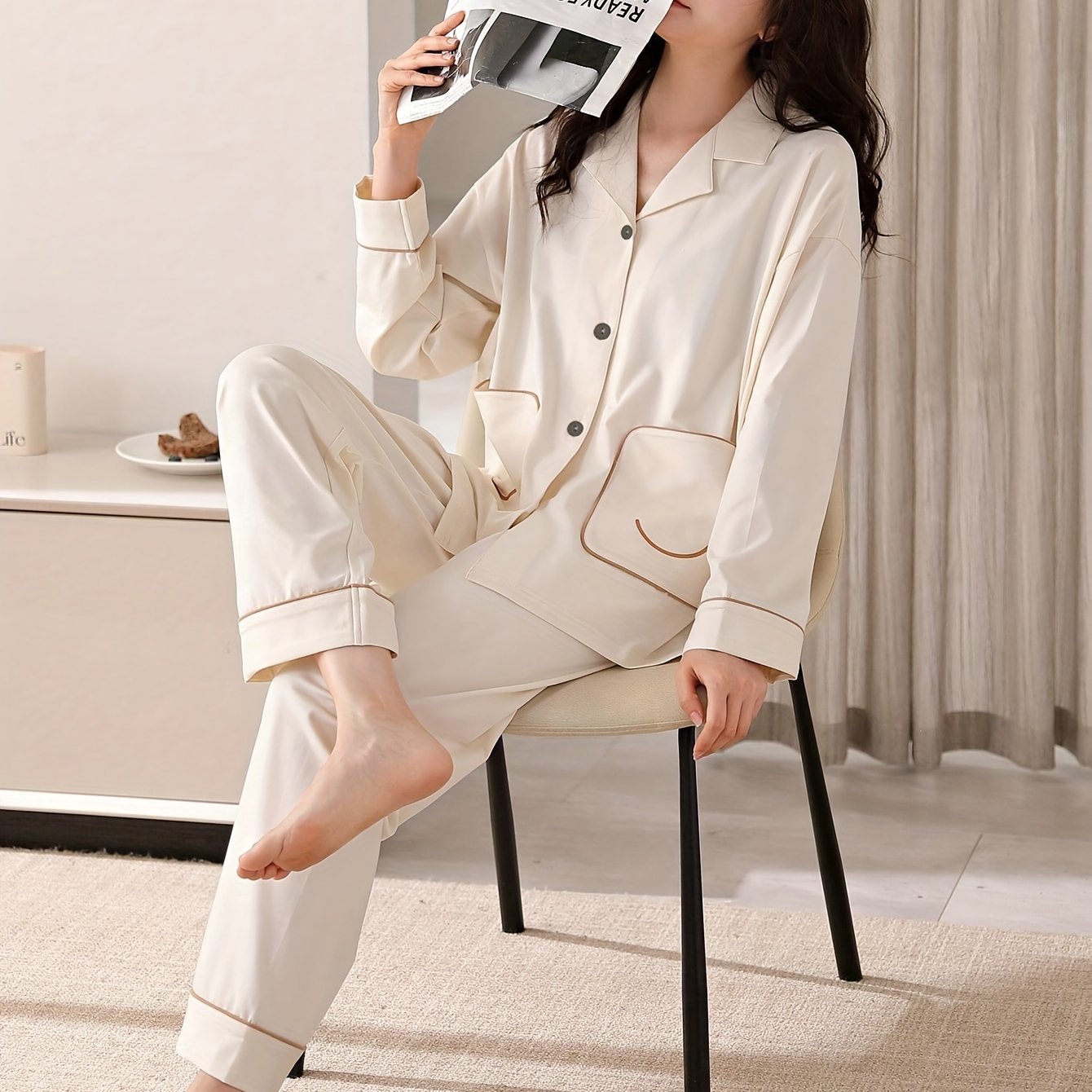 Sophie | Gestreiftes Pyjama-Set für Paare