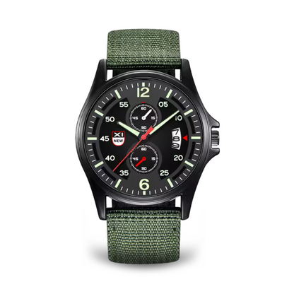 Sportliche Militär-Quarzuhr