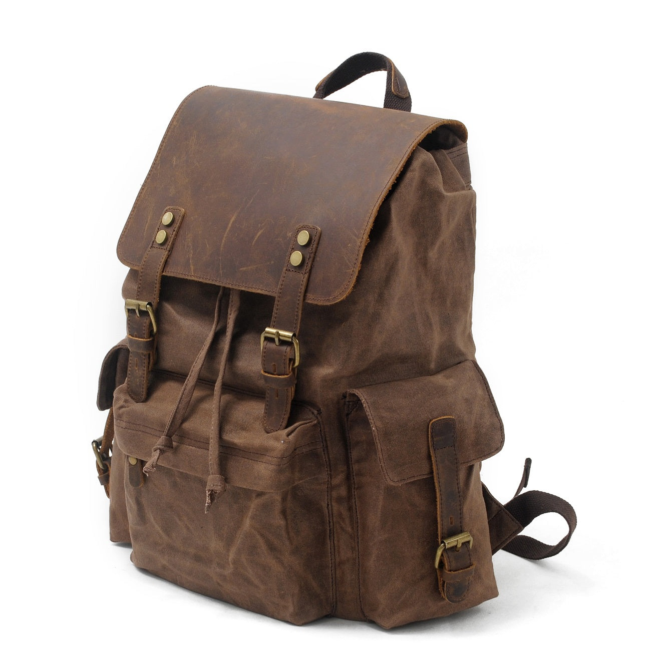 Wachsbeschichteter Canvas-Rucksack | KOPENHAGEN